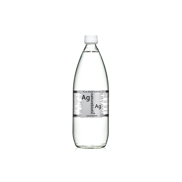 Nano Srebro Ag 50 PPM- 1000 ml in a glass bottle